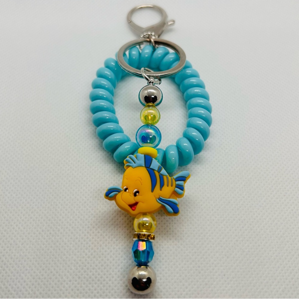 Disney Little Mermaid Flounder Bag Charm